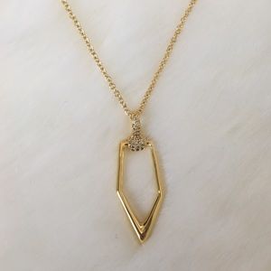 Marcia Moran Gold Pendant Necklace